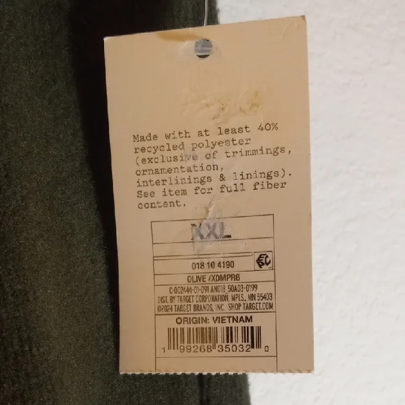 a new day Olive Straight Leg Women's Pants - Picture 2 of 4